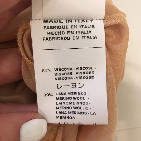 MISSONI Wool Skirt Sz 42 - Picture 4 of 6